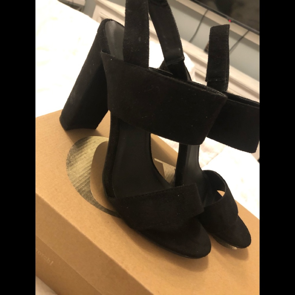 Black heels